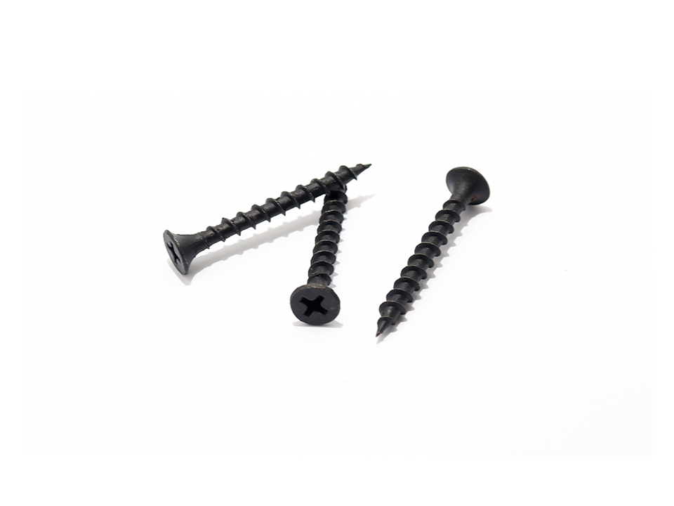 Tornillos Negros para Madera HD 7 x 1¼''